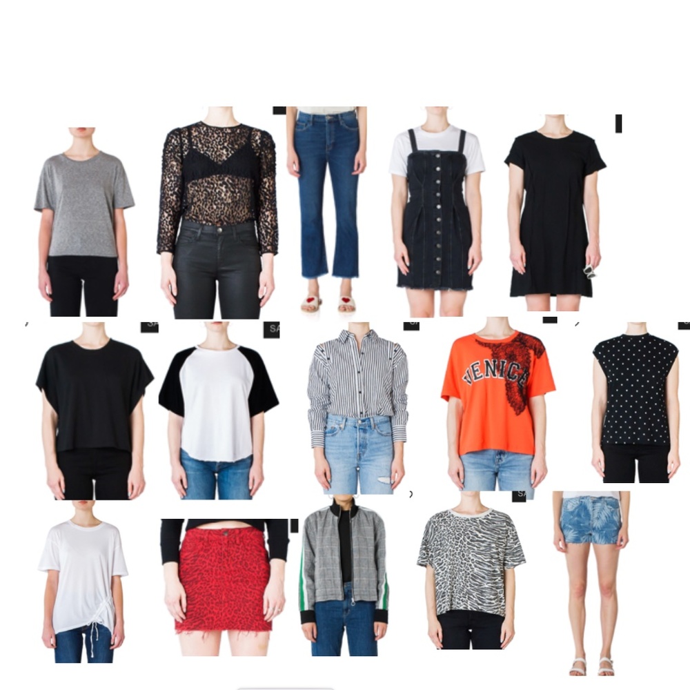 NWT 5 STYLES  CURRENT/ELLIOTT MYSTERY BOX OF WOMEN'S APPAREL